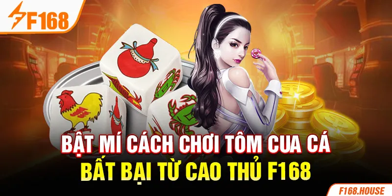 Bật mí cách chơi tôm cua cá bất bại từ cao thủ F168