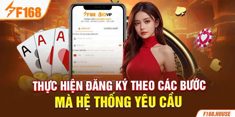 Thực hiện đăng ký theo các bước mà hệ thống yêu cầu