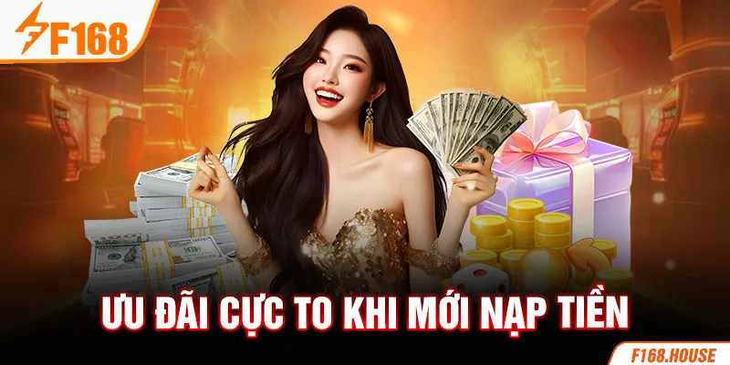 Ưu đãi cực to khi mới nạp tiền